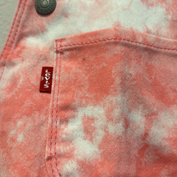 Levi’s relaxed fit overalls Shortalls, size: 4 - Picture 6 of 7